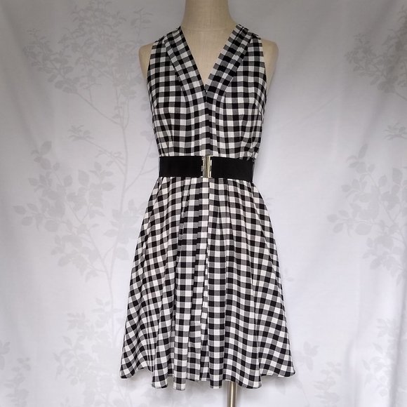 Ann Taylor Factory Dresses & Skirts - Buffalo plaid check button dress (Ann Taylor)